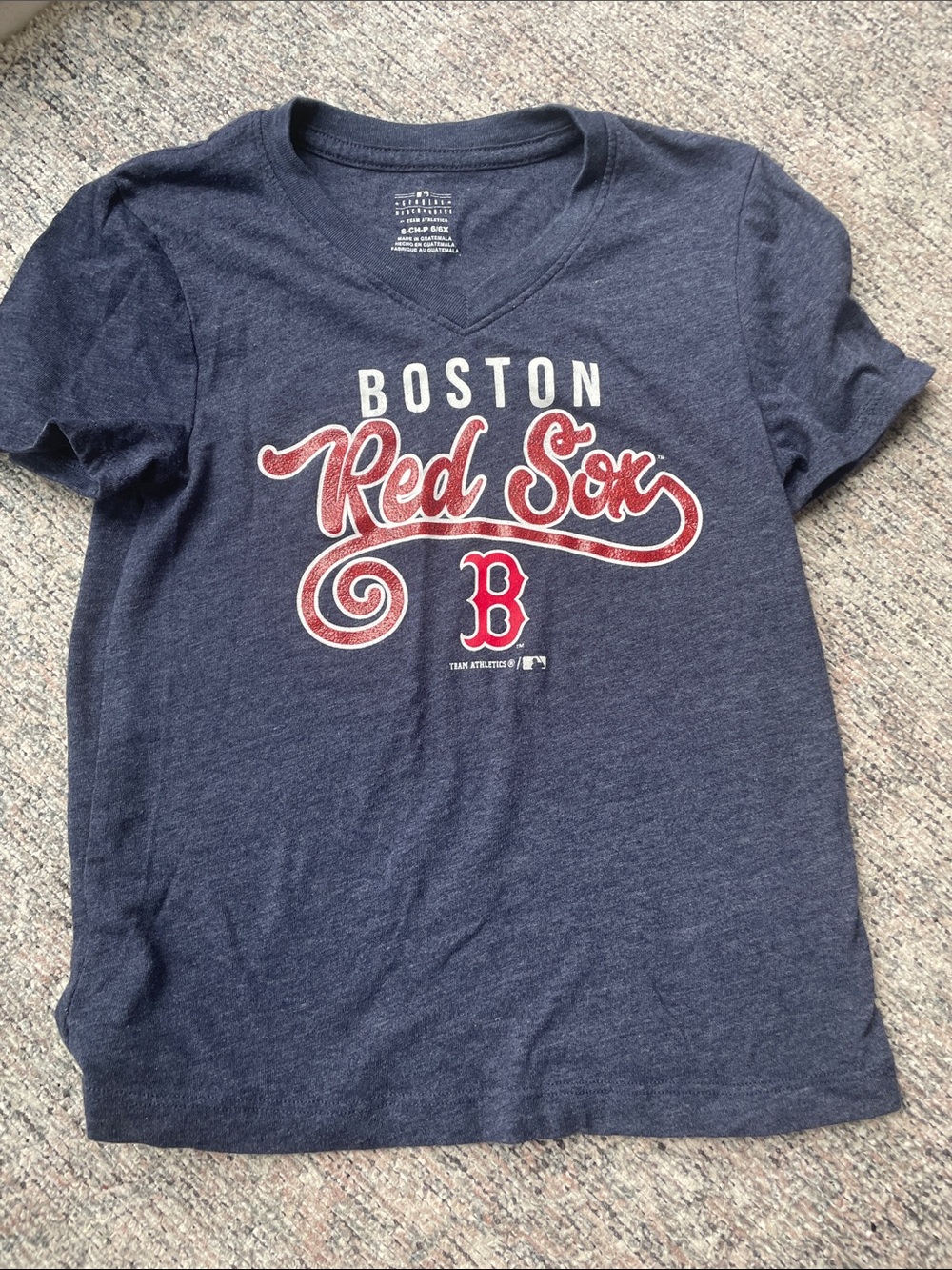 Boston Red Sox Kids Navy Graphic Tee